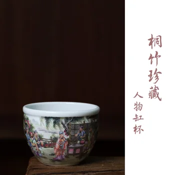 |Колекция TongZhu на оцветена тежко кофа с фигурен патрон чаши за чай